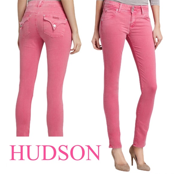 hudson pink jeans